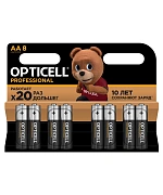 Батарейки Opticell Professional AA, 8шт