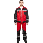 Костюм летний муж л21-КБР крас/чер(р.64-66) 170-176 (серия Л)