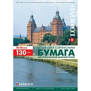 Фотобумага для лазерных принтеров Lomond A4, 250 листов, 130г/м2, белая, глянцевая, 0310141
