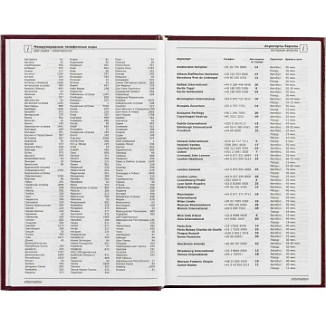 Ежедневник недатированный Attache Economy,бордо,А5,бумвинил,128х200мм,128л