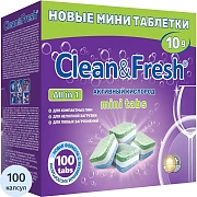 Таблетки для посудомоечных машин 100 шт., LOTTA 'All IN 1 MINI TABS', Cd13100m