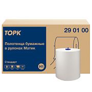 Бумажные полотенца Tork Universal Soft Matic H1, в рулоне, 280м, 1 слой, белые, 290100 (290059)