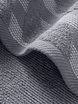 Полотенце Verossa Relax графит махровое 480г, 70 x 140г