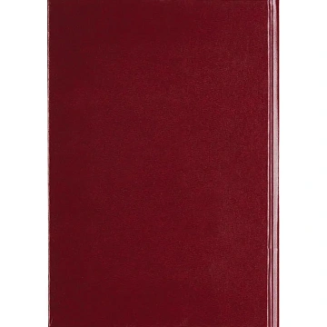 Ежедневник недатированный А5, Ideal бордовый 136л. 3-122/04 3-122/04