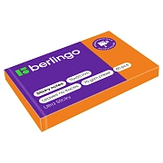 Самоклеящийся блок Berlingo 'Ultra Sticky', 50*75мм, 80л., оранжевый неон