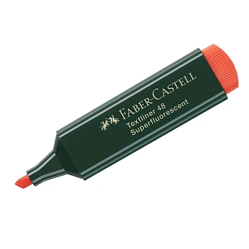 Текстовыделитель Faber-Castell '48' оранжевый, 1-5мм