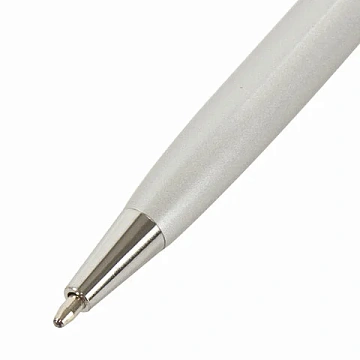 Ручка подарочная шариковая BRAUBERG 'Delicate Silver', корпус серебристый, узел 1 мм, линия письма 0,7 мм, синяя, 141401