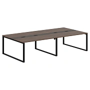 Конференц стол EQCT 3116 Дуб Денвер темный/Черный 3126х1606х750 EDIS