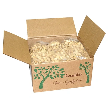 Фисташки соленые не очищенные, СЕМУШКА, 1 кг