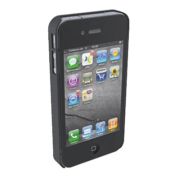 Защитная панель для Apple iPhone 4/4S Leitz Complete черная, пластиковый, 62570095