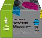 Картридж струйный Cactus CS-3YP35AE 963XL многоцветный набор (134.5мл) для HP OJ 9010 Pro AiO/9012/9