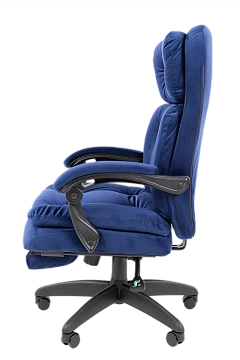 Кресло Chairman Home 442 Россия ткань Т-82 синий