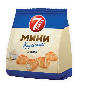 Круассаны 7 Days ваниль, 265г