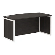 Стол руководителя XQPET 169H Дуб Юкон Модерн/Белый 1600х867х750 XTEN-QP