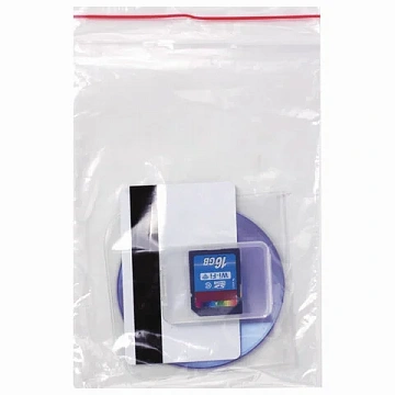 Пакеты с замком ZIP LOCK 'зиплок', комплект 100 шт., 120х170 мм, ПВД, толщина 35 микрон, BRAUBERG, 6