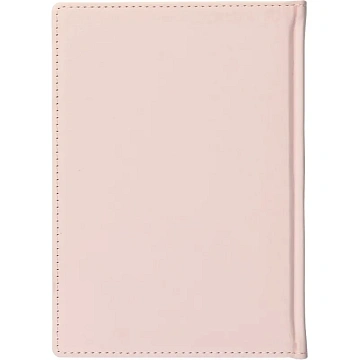 Ежедневник недатированный А5+, 136л, Velvet зефирный розовый  3-115/34