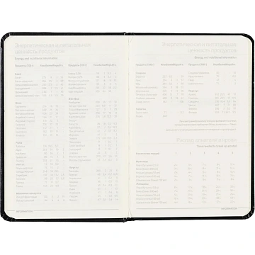 Ежедневник недатированный черный, А6,87х130,100л, Br.V.MEGAPOLIS 3-283/02