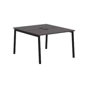 Стол 2-х местный ELWST 1113 Мокко/Черный 1160х1346х750 EDIS