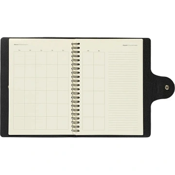 Ежедневник недатированный Fluid Attache Selection бирюз 140х200 мм,192с