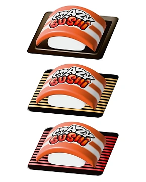 Мармелад Канди клаб Crazy Sushi с маршмеллоу, 15г