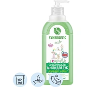 Мыло жидкое Synergetic антибактериальное, Лемонграсс и мята 500мл дозатор