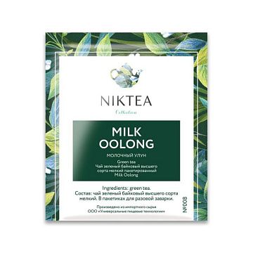 Чай Niktea Milk Oolong зеленый, 25пак