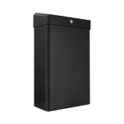 Мусорное ведро Merida Stella R KSC106.R, 27л, черное, металлическое, с конусным отверстием