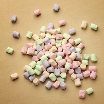 Маршмеллоу Guandy мини цветной фруктовый, 200г
