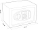 Сейф Cactus CS-SF-E20 200x310x200мм, электронный
