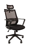 Кресло офисное Chairman 545 ткань, черная