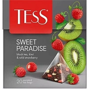 Чай Tess Sweet Paradise (Свит Паредайс), черный, 20 пирамидок