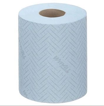 Бумажные полотенца рулонные с ц.вытяжкой Kimberly-Clark WypAll L10 6220 106,4м, 1 слой, синие, 280шт
