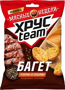 Сухарики Хрусteam Багет со вкусом Телятина со специями, 60г