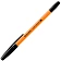 Ручка шариковая BRAUBERG 'M-500 ORANGE', ЧЕРНАЯ, корпус оранжевый, узел 0,7 мм, линия письма 0,35 мм, 143449