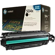 Картридж лазерный HP 504X CE250X чер. пов.емк. для LJ CP3525