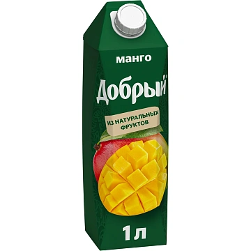 Сокосодержащий напиток Добрый Манго, 1л