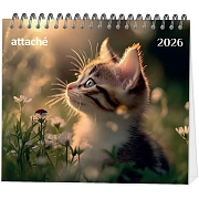 Календарь-домик настольный 2026 Atache, Котенок, 120х110