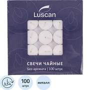 Набор свечей чайных Luscan 100 шт/уп
