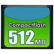 Карта памяти Acer Compact Flash, 512Mb, 5мб/с