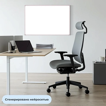 Доска магнитно-маркерная Attache Classic 60х90см (BW-PL69) ПВХ профиль