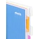 Бизнес-тетрадь 140л,кл,А5,SPIRAL BOOK Синий,евроспир,обл.пласт,раздел.84113