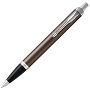 Ручка шариковая PARKER 'IM Core Dark Espresso CT', корпус кофейный лак, хромированные детали, синяя, 1931671