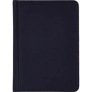 Ежедневник недатированный A6+, 136л, VELVET темно-синий navy 3-495/16