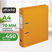 Папка-регистратор Strong Line  70мм, оранжевый,ПБП2,карм.кор