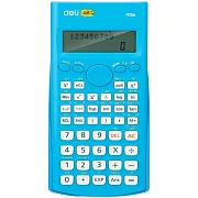Калькулятор научный (ЕГЭ) Deli E1710A,10-р,2 стр,240 ф.,бат.,162х84мм,син