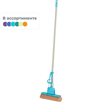 Швабра губчатая отжимная Чудо-спонж