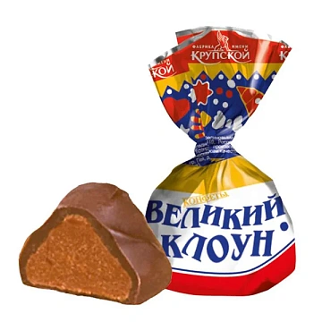 Конфеты Крупской Великий клоун, 1кг