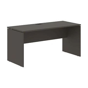 Стол прямой EDST 1567 Мокко/Черный 1560х670х750 EDIS