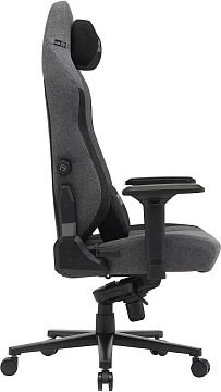Кресло Cactus CS-CHR-MAG-GY серый/черный крестов. сталь пластик черный