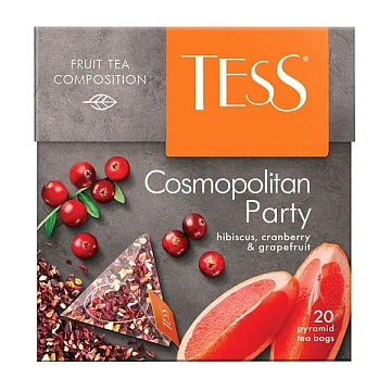 Напиток фруктовый Tess Cosmopolitan Party, 20х2гр